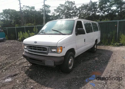 2001 Ford Econoline Wagon Xlt/Xl из США, поврежденный, VIN 1FBSS31L91HA96280